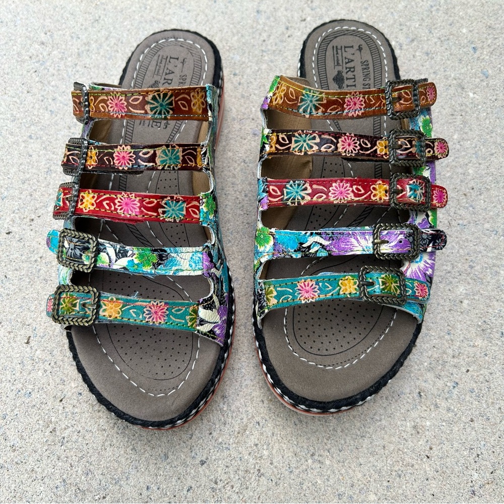 Spring Step L’Artiste Platform Sandals